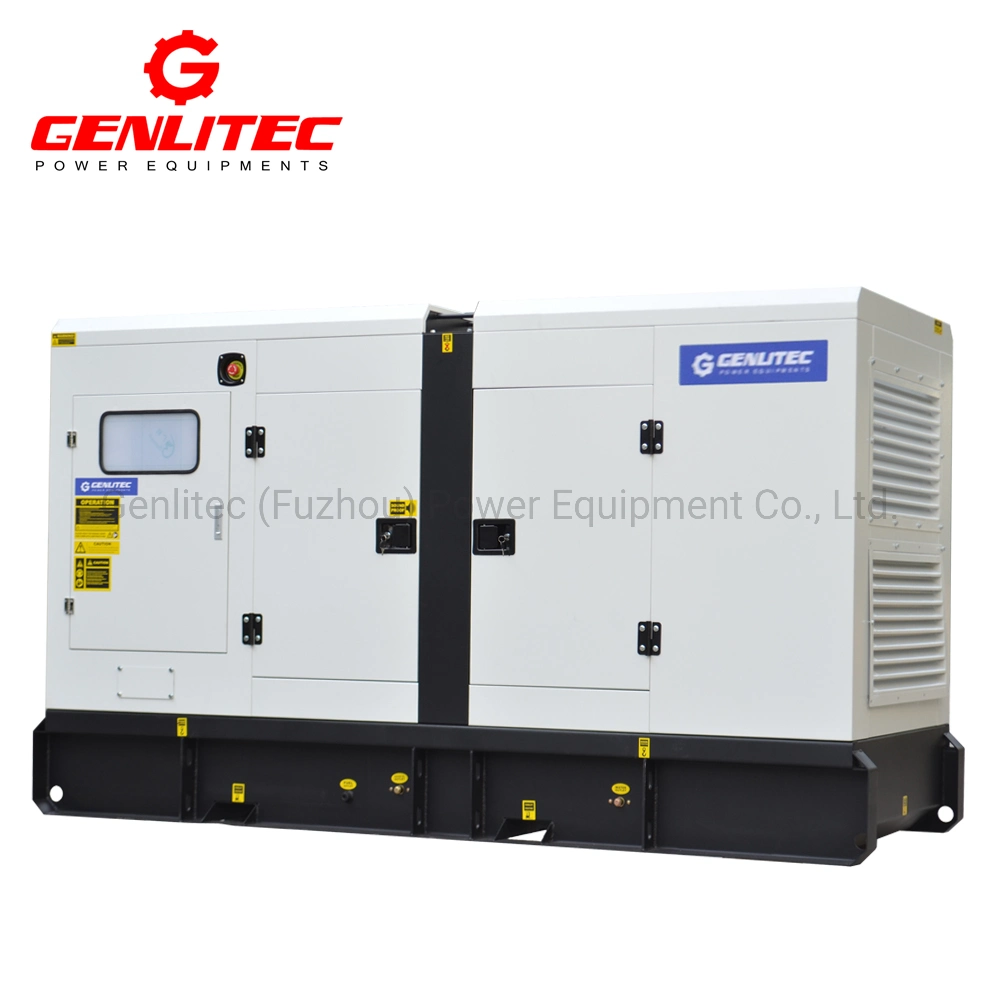 Génératrice électrique industrielle diesel Genlitec Power 5kVA-2500kVA ouverte/silencieuse/remorque, alimentée par Cummins/Perkins/Deutz/Doosan/Yuchai/Kubota/Ricardo