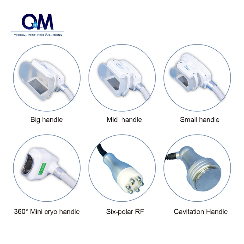 Cryolipolysis Tech Función RF Equipos de vacío del sistema de cavitación de vacío Cryolipolysis cool