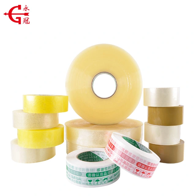 Ecofriendly Custom Packing Material Tape BOPP Clear Box Sealing Tape Adhesive Packing Tape