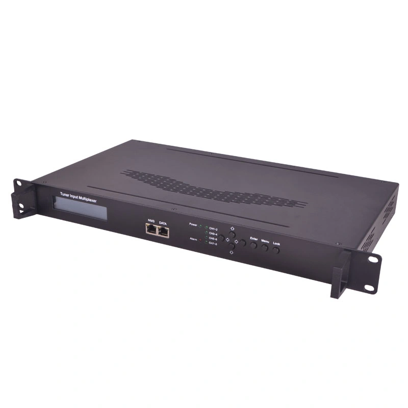 2*Asi Input & 2*1000Mbps IP CATV Multiplexer with Nms