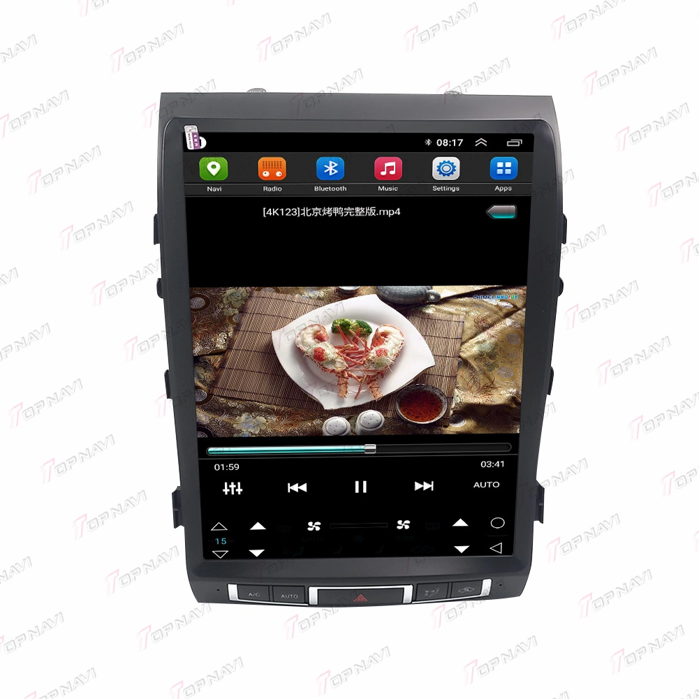 GPS Navigation DVD Player for Toyota Land Cruiser 2008 2009 2010 2011 2012 2013 2014 2015 Auto Radio Multimedia