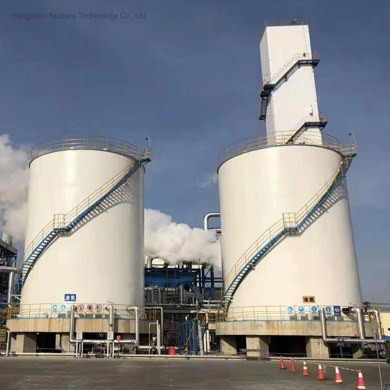 Usine de séparation de l'air cryogénique Nuzhuo - Production d'oxygène liquide, d'azote et d'argon.