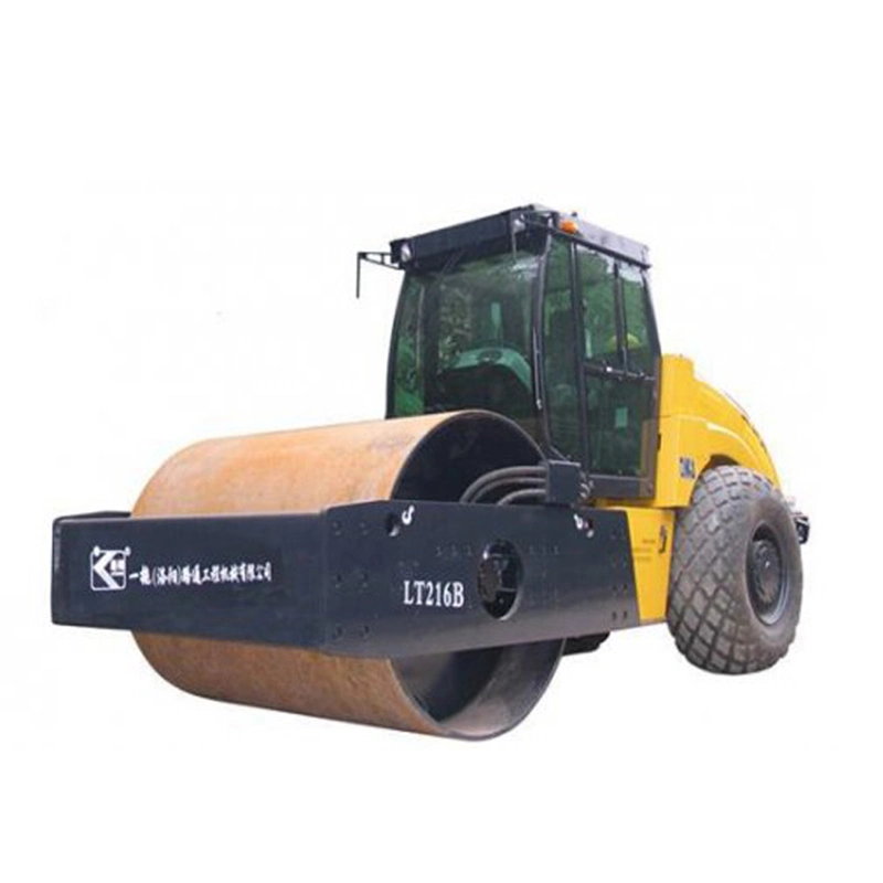 Lutong 16 toneladas Ltd216h solo vibratorio de tambor Road Roller