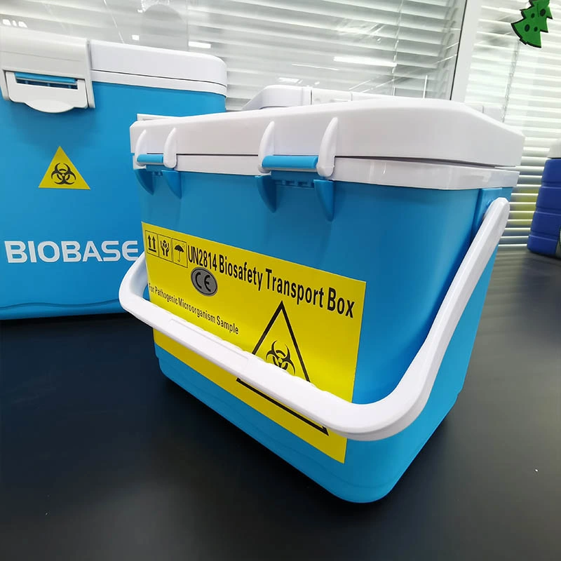 Biobase China Biosafety Transport Box with Temperature Show Display