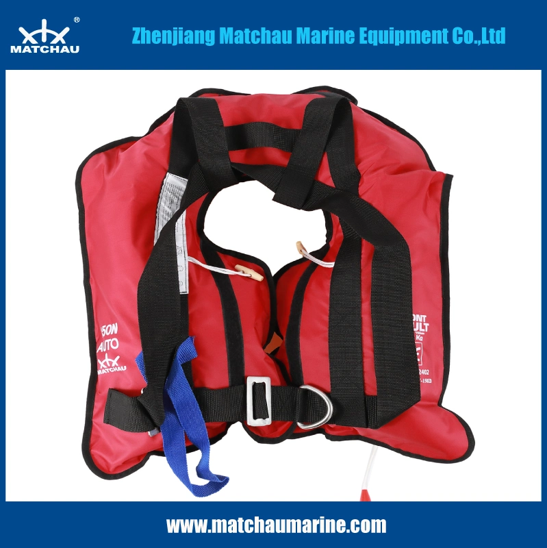 CE Standard Auto Activate Inflatable Lifejacket for Lifesaving