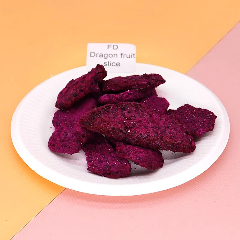 Top Quality Low Price of 100% Natural Freeze Dried Dragon Fruit Snack