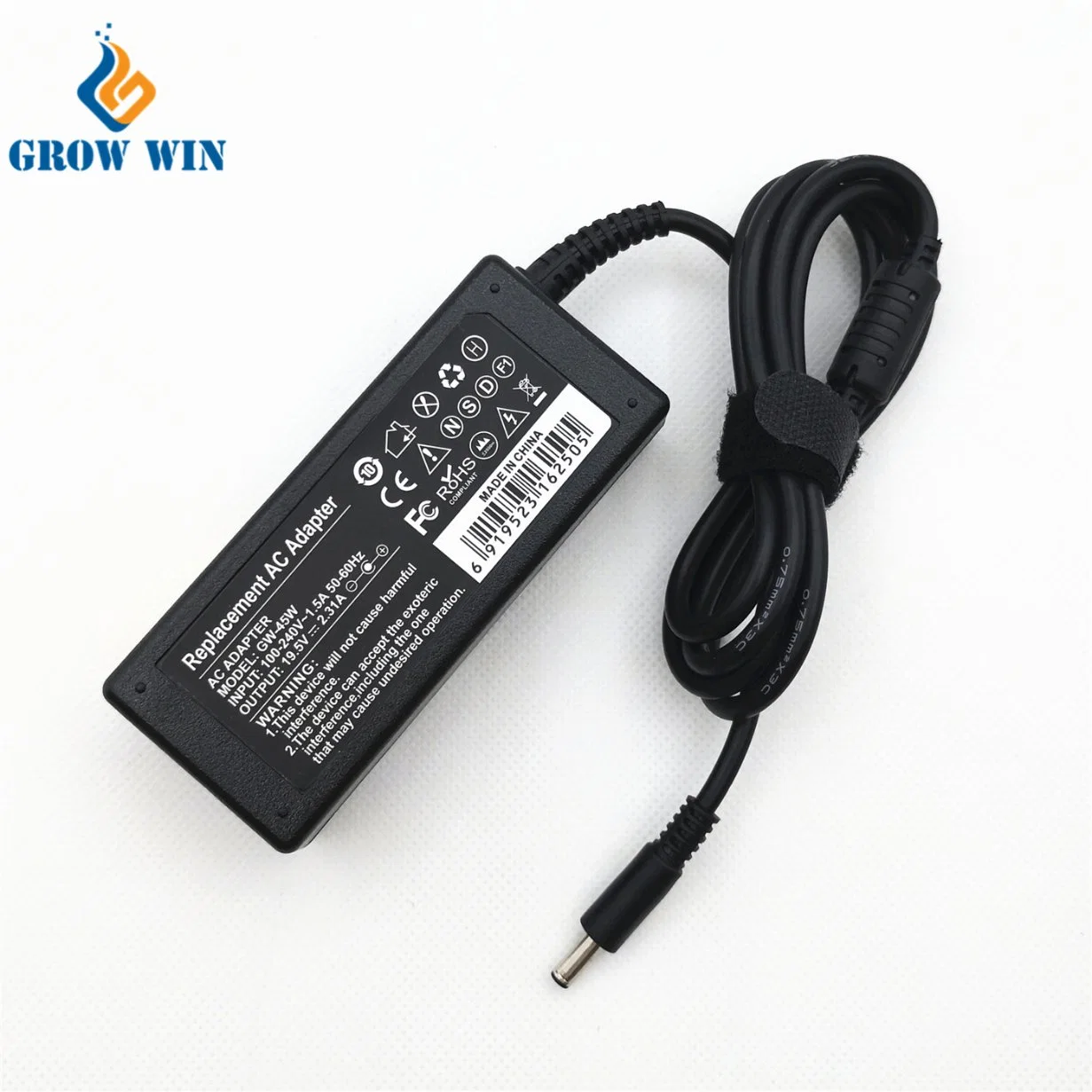 Hot Sale DELL Laptop Adapter 45W 19.5V 2.31A Small Pin AC Power Adapter