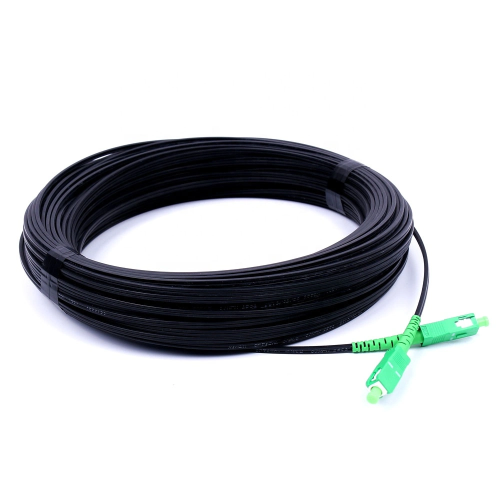 FTTH G657A Fiber with LSZH Jacket Flat Cable Gjxh/GJXFH Drop Cable Sc-Sc Fiber Patch Cord to The X in Telecommunication