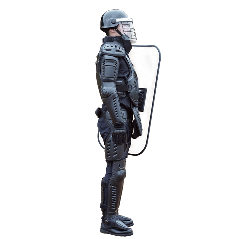 Completo de plástico anti motín militar del Ejército de traje de policía