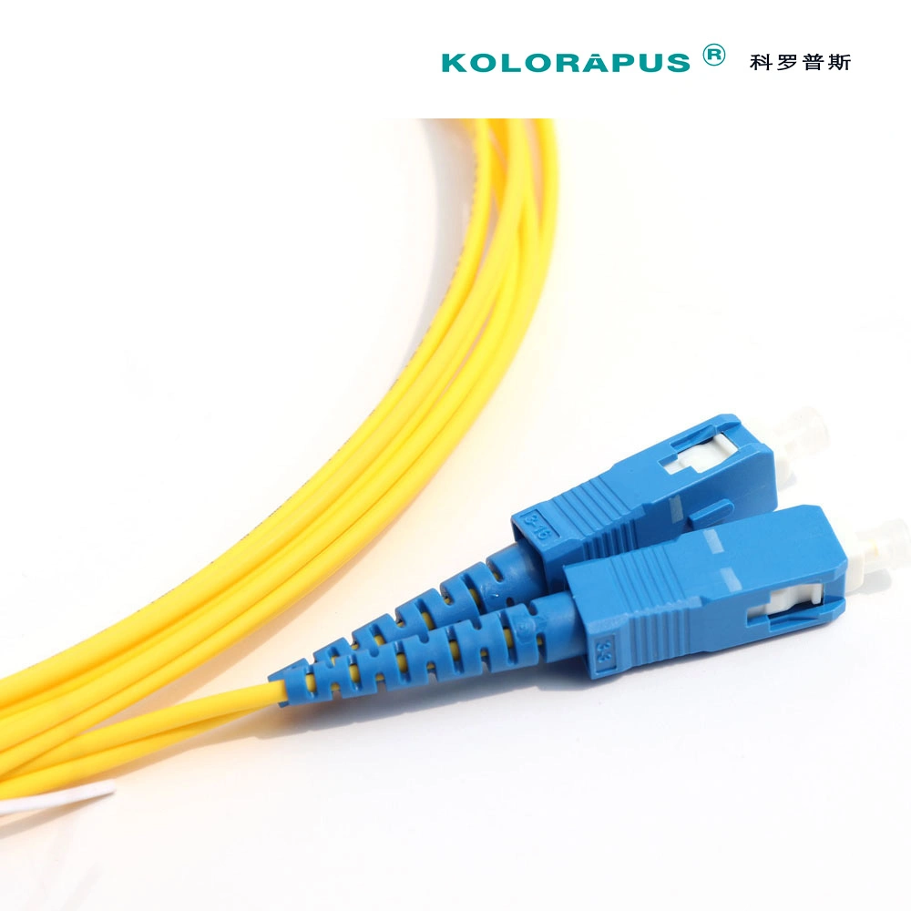 Kolorapus SC-SC cable de conexión de fibra óptica dúplex monomodo 3m