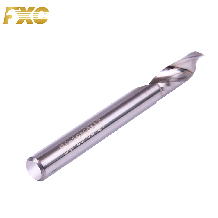 1 Flute Carbide One Single Flute End Mill CNC Machine One Flute Milling Cutter