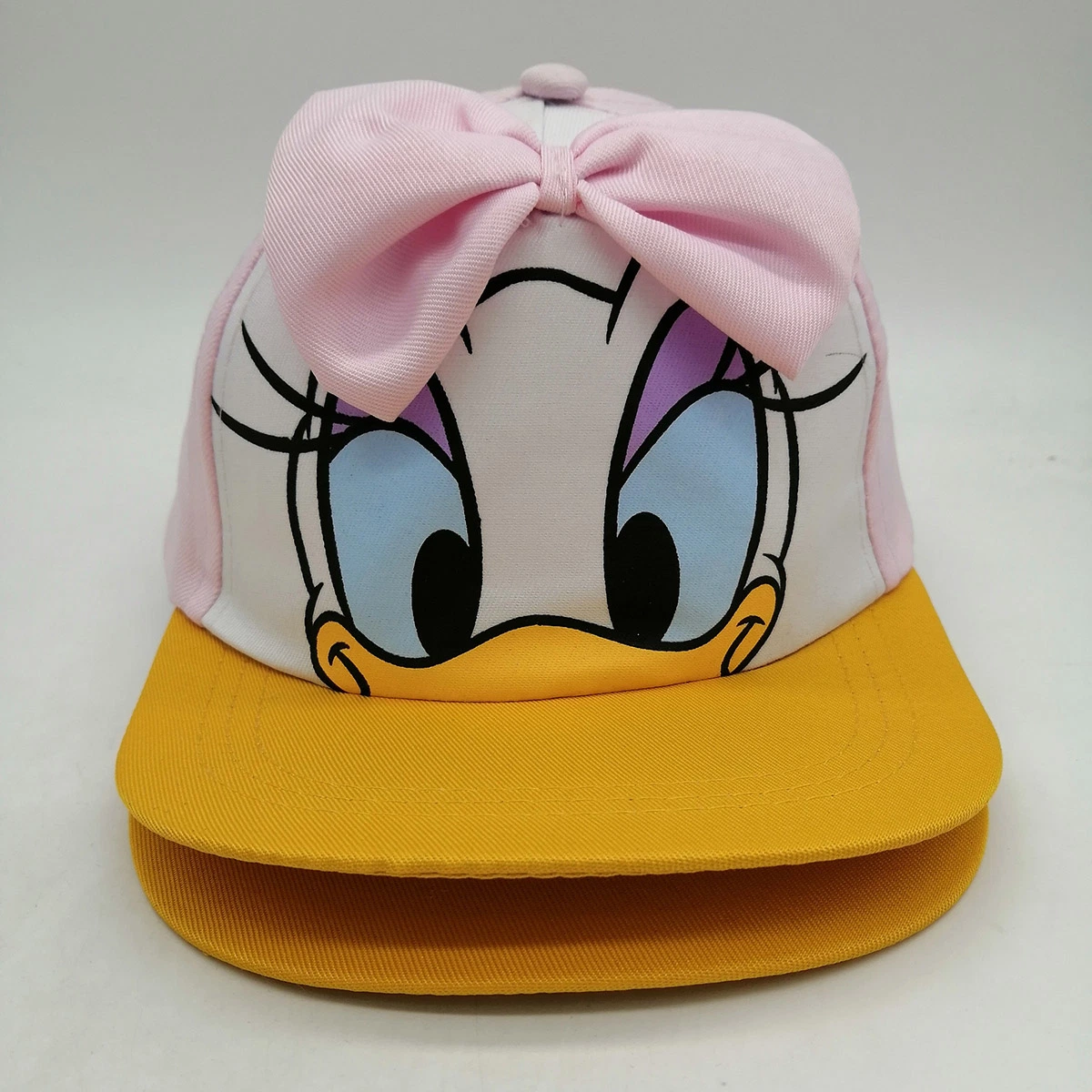 Special Design Kinder Baseball Cap 5 Panel Kinder Hut mit Zwei Visier und Bowknot