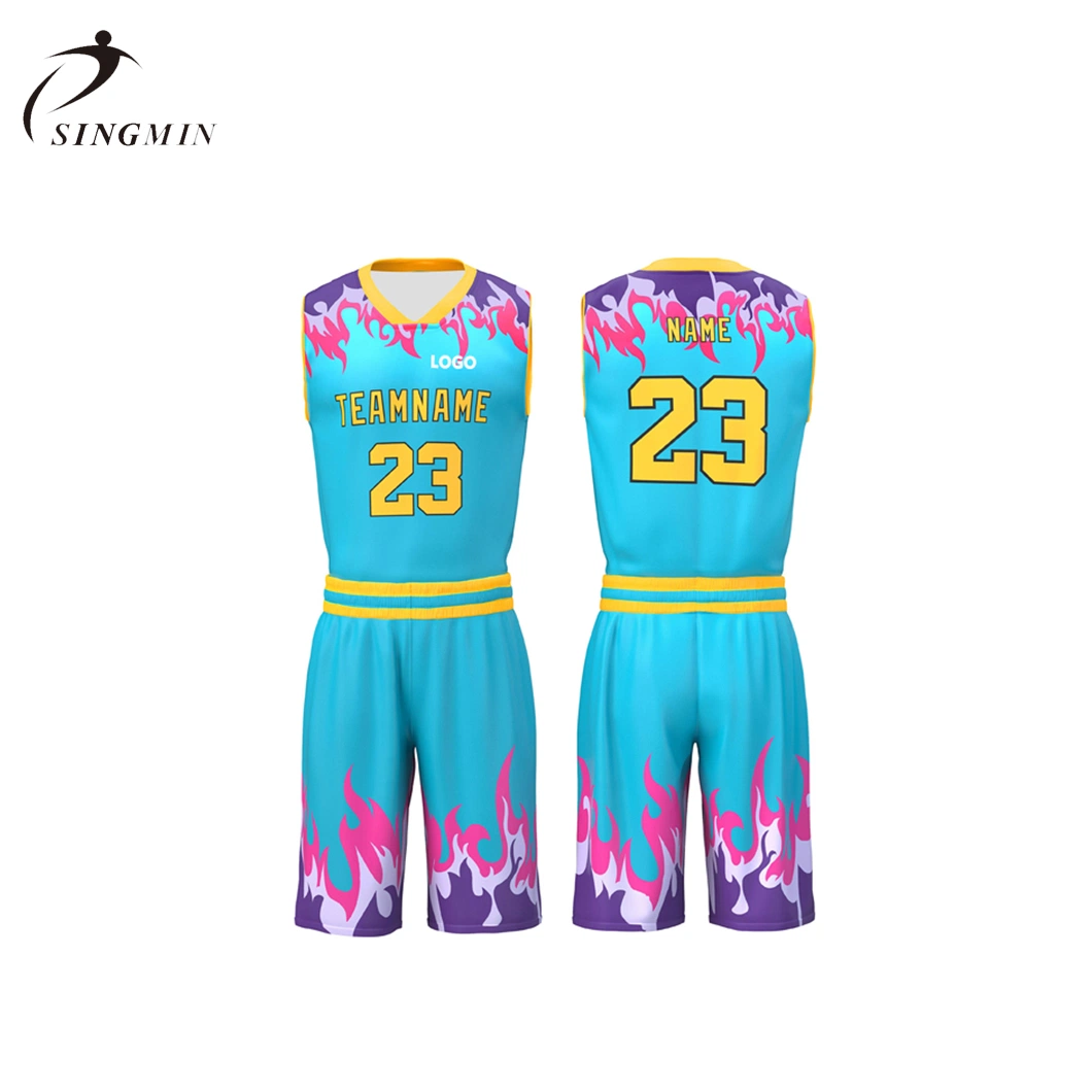 Wholesale/Supplier Cheap Sportswear Uniforms New Design Youth Basketball Uniform Establecer