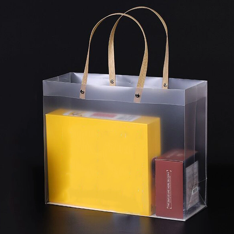 Customized Color Transparent Gift Packaging Bag PP Gift Bag