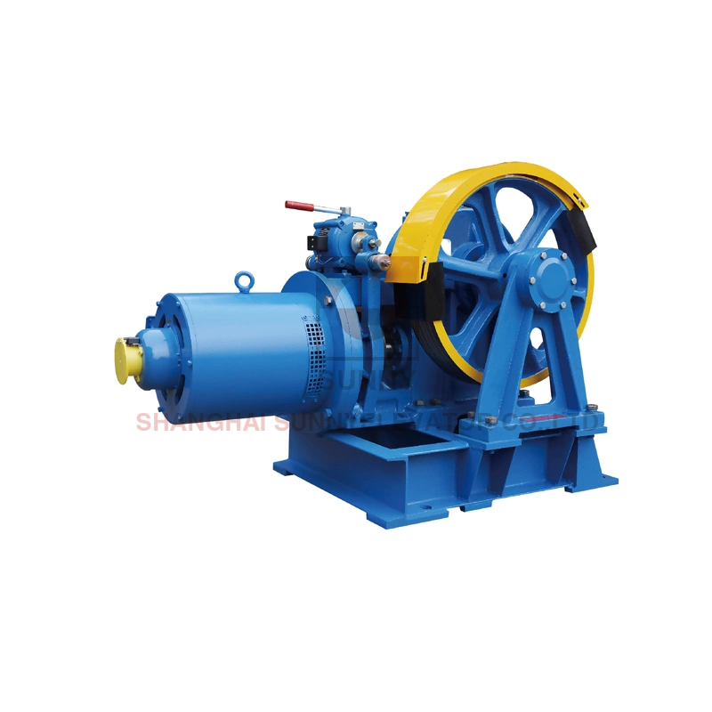 Geared Traction Machine / Elevator Components for Passenger Elevator