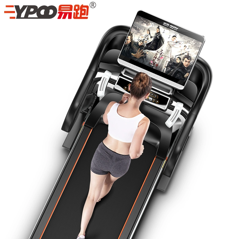 Ypoo comercial semi caminadora Gimnasio 2,5 CV del motor de la cinta de correr