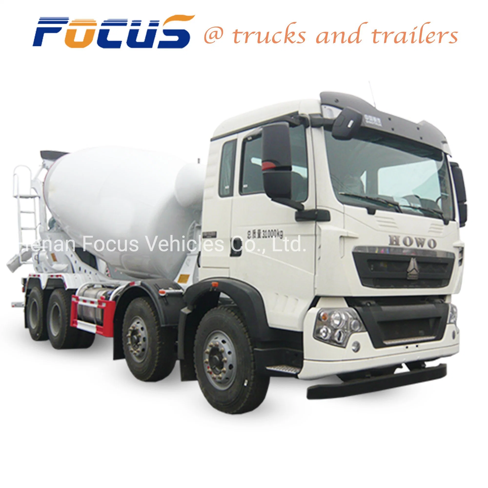 8m3 10m3 12 Cubic Meters Construction Machinery Concrete Mixer/Mixing Tank Truck