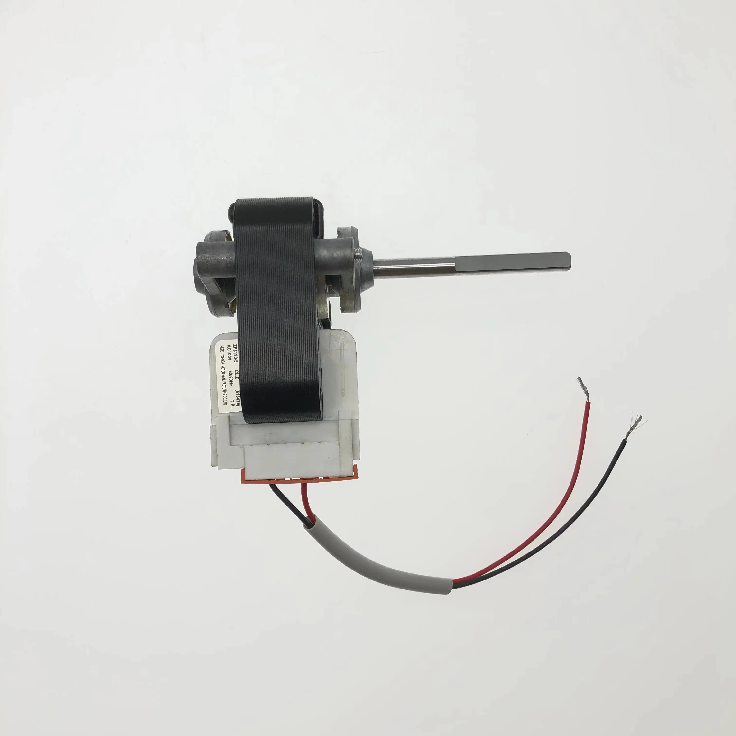 Small AC Shade Pole Electric Fan Motor for Range Hood with 180mm Blade