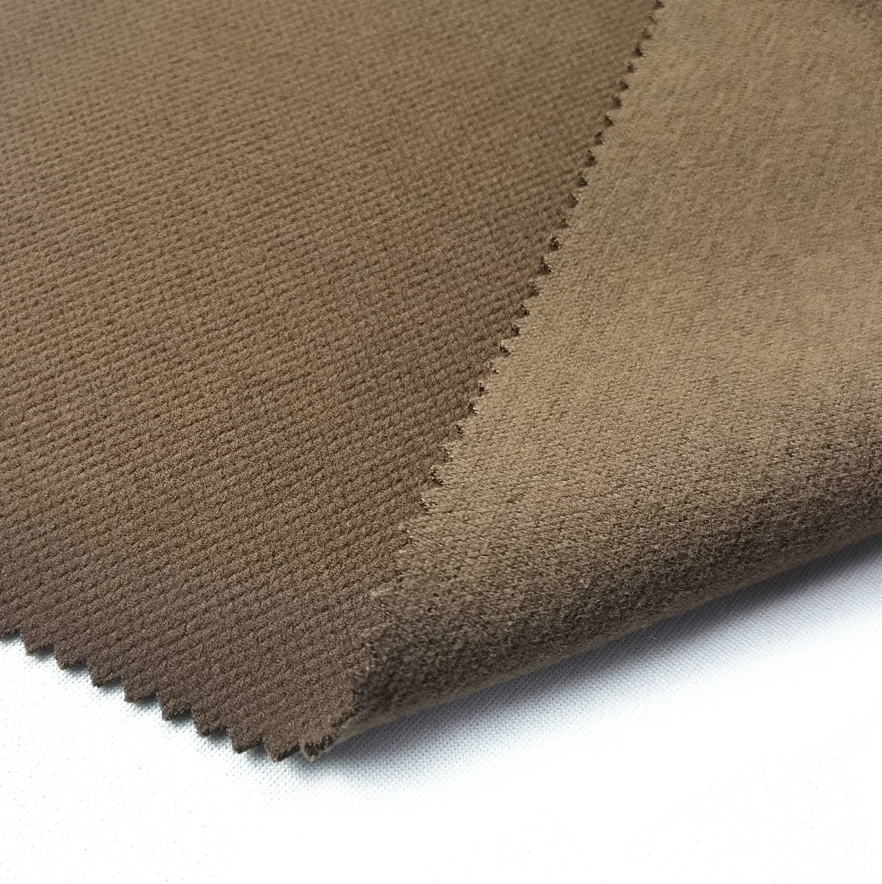 Factory Supplier Tr Brushed Garment Fabric for Autumn and Winter Leisure Suits