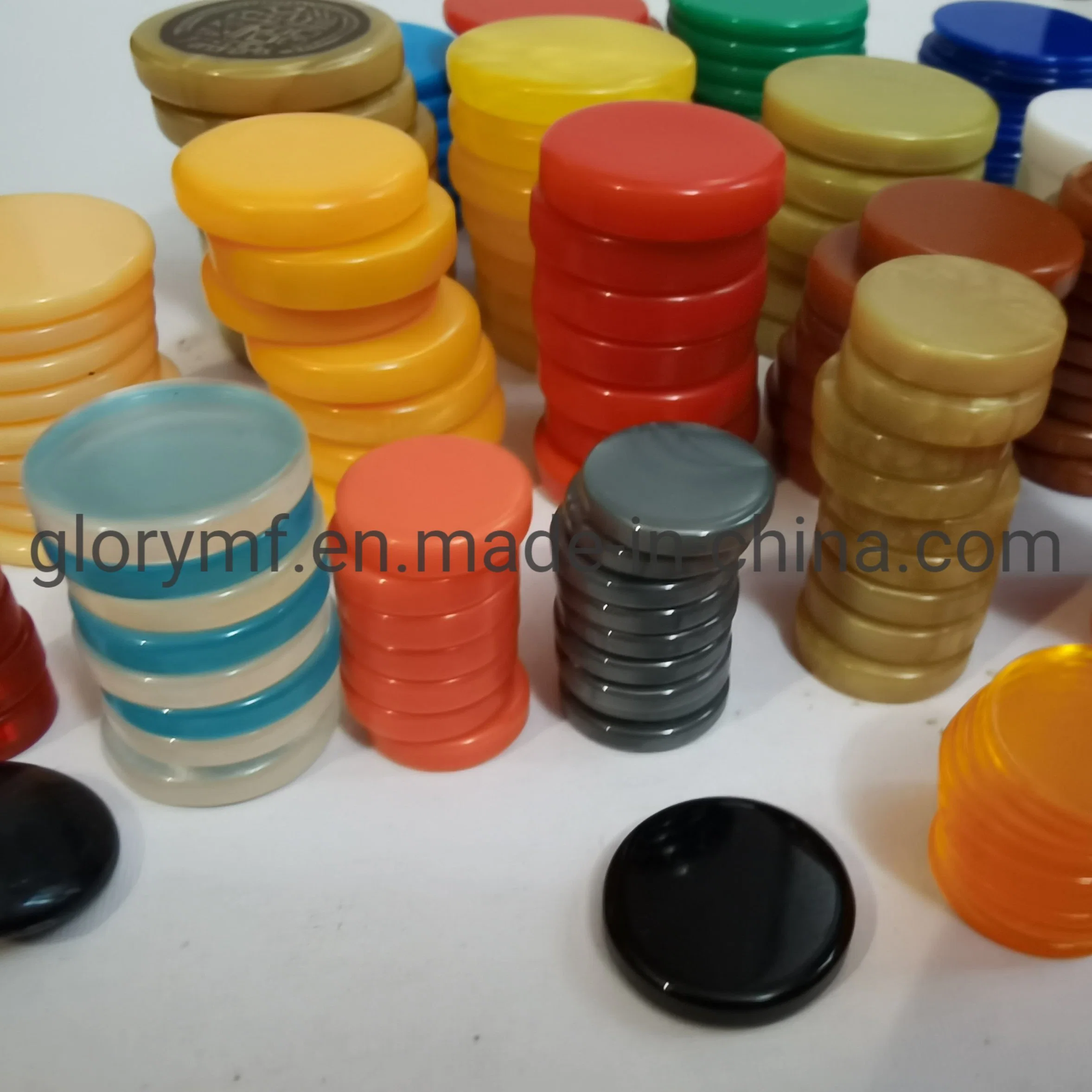 Manufacture Colorful Plastic Poker Chips