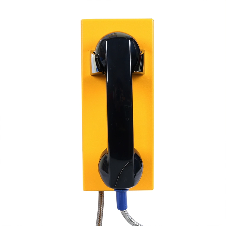 Jail Telephone with Armored Cord Handset, Public Telephone for Bank, University, Airport