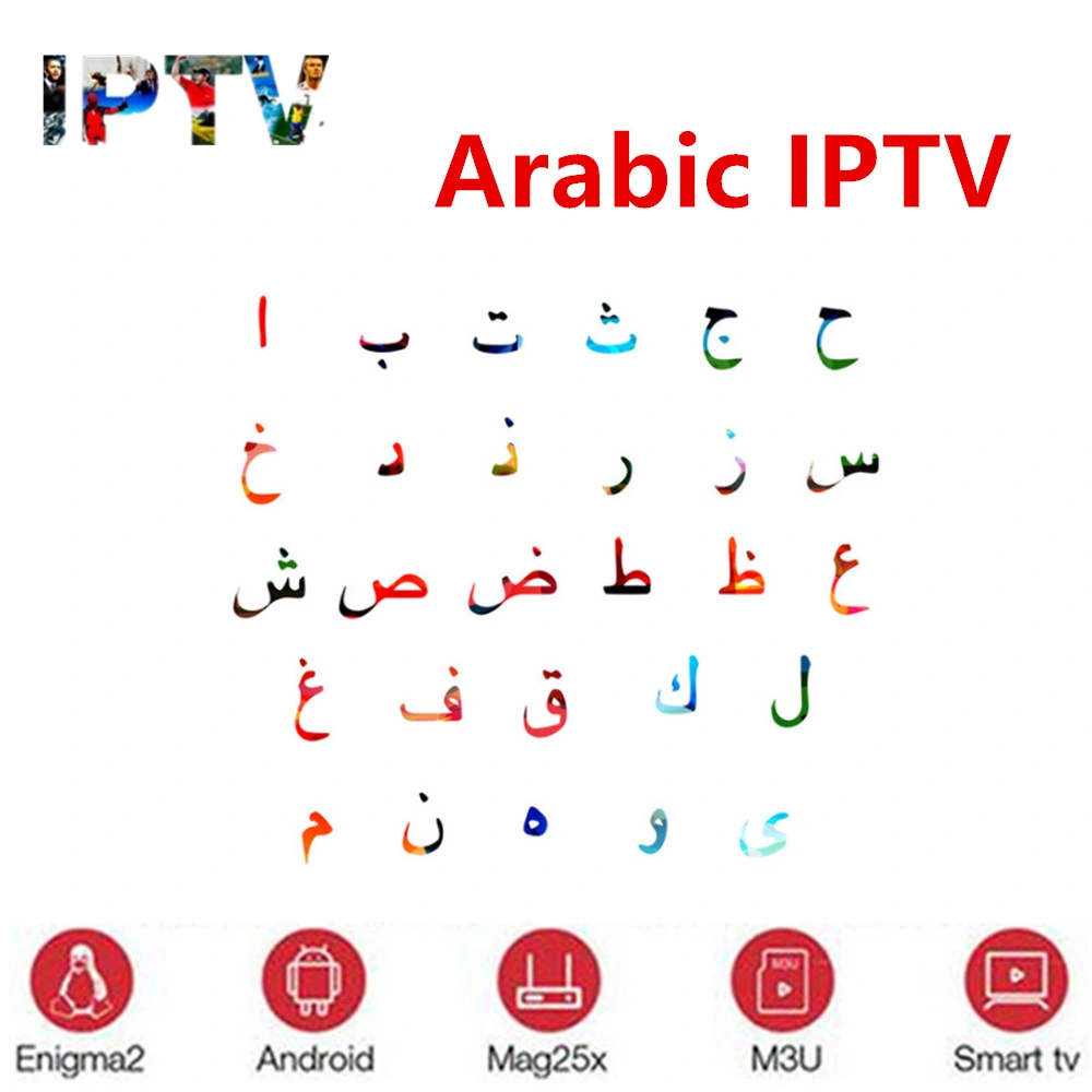 IPTV 12 Months Subscription 4K M3u Code USA Europe Arabic Channel Smarter World Server