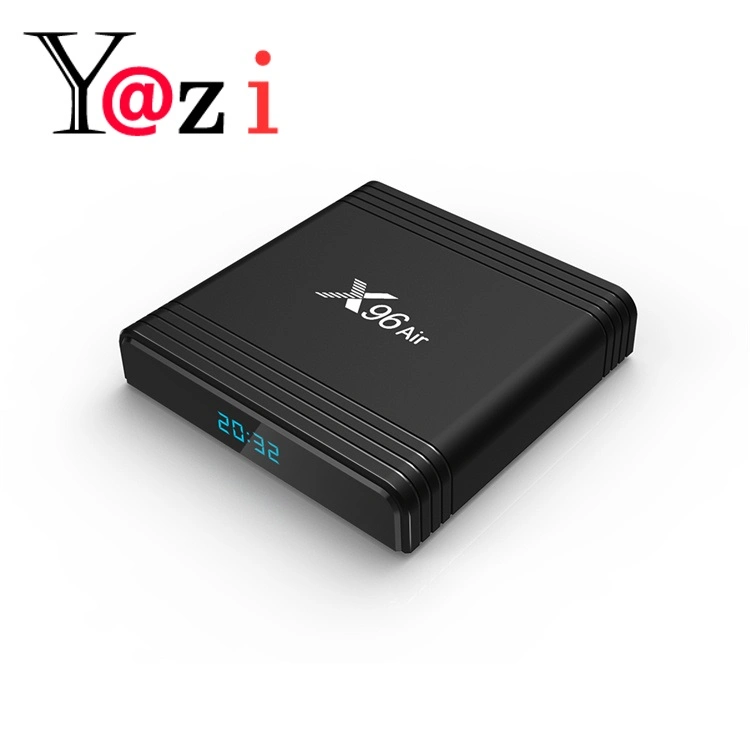 New Arrival X96 Air Smart TV Box Amlogic S905X3 4GB 32GB 64GB Android 9.0 TV Box 1080P 4K 60fps 2.4G &5.0 WiFi Set Top Box Stick