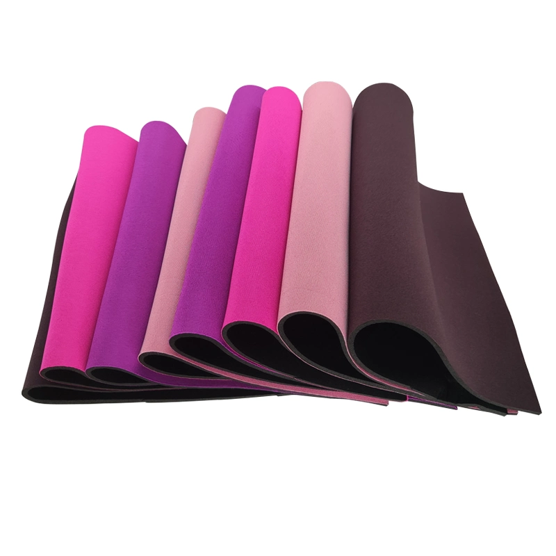 Small MOQ Color Polyester Fabrics Material SBR Neoprene for Bags