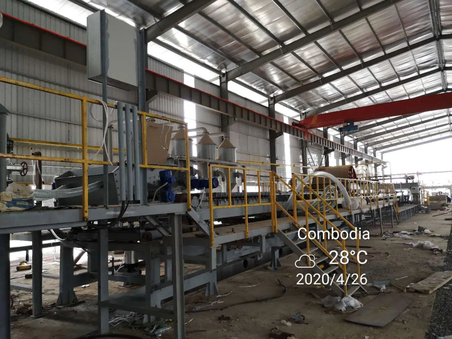 Reinforced Fiber Cement Board Machinery/Calcium Silicate Board Production Line