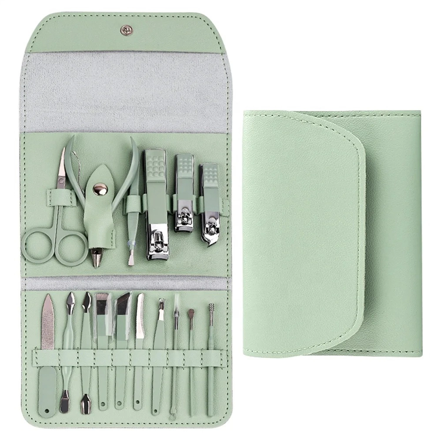 Набор инструментов для ногтей набор ногтей набор ногтей, 16 ШТ./набор ножниц для ногтей, ножниц для ногтей, педикюра и набор для ногтей