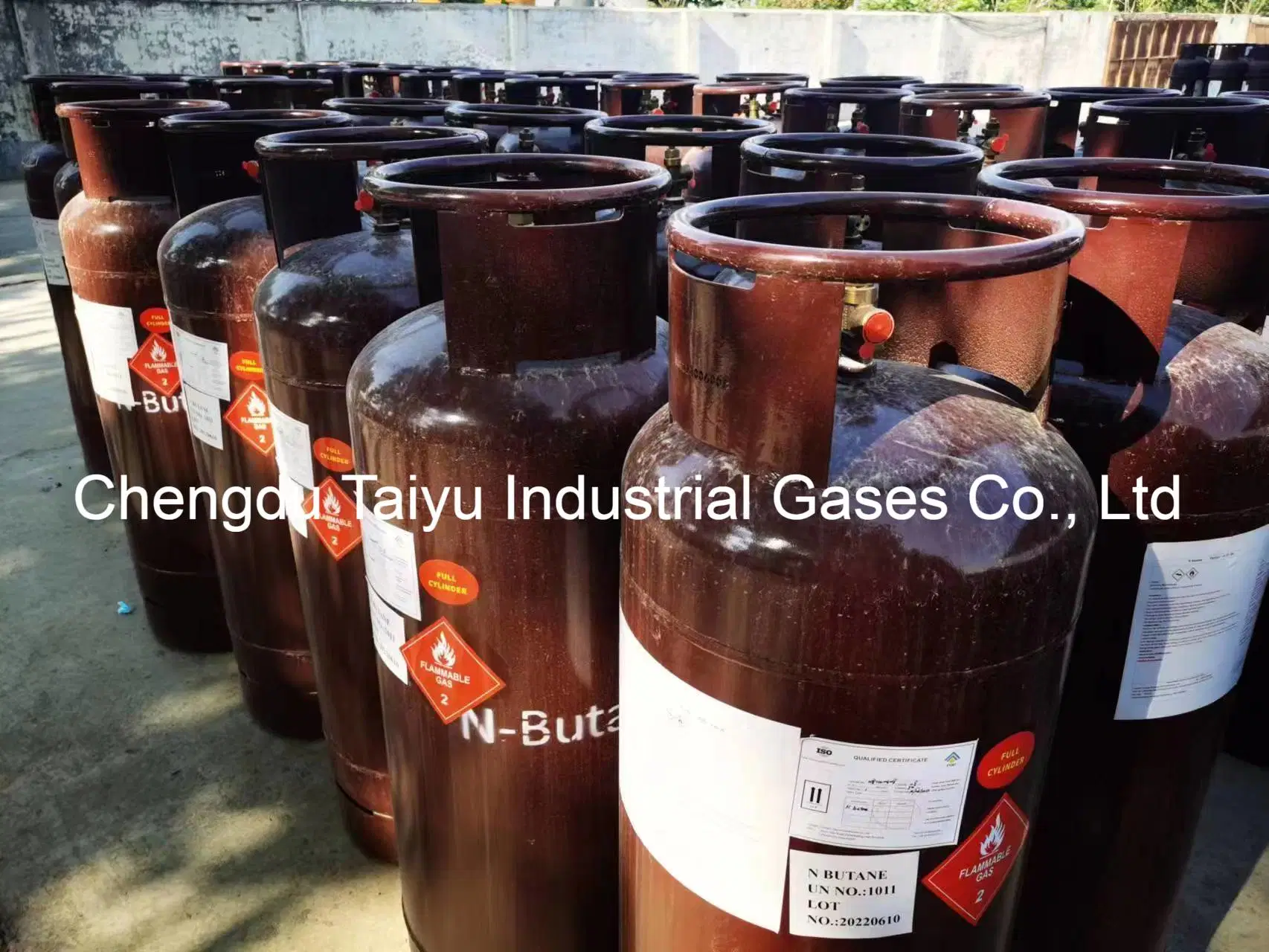 Wholesale/Supplier High quality/High cost performance Industrial Grade N-Butane 99.5% Purity N-C4h10 R600 Gas