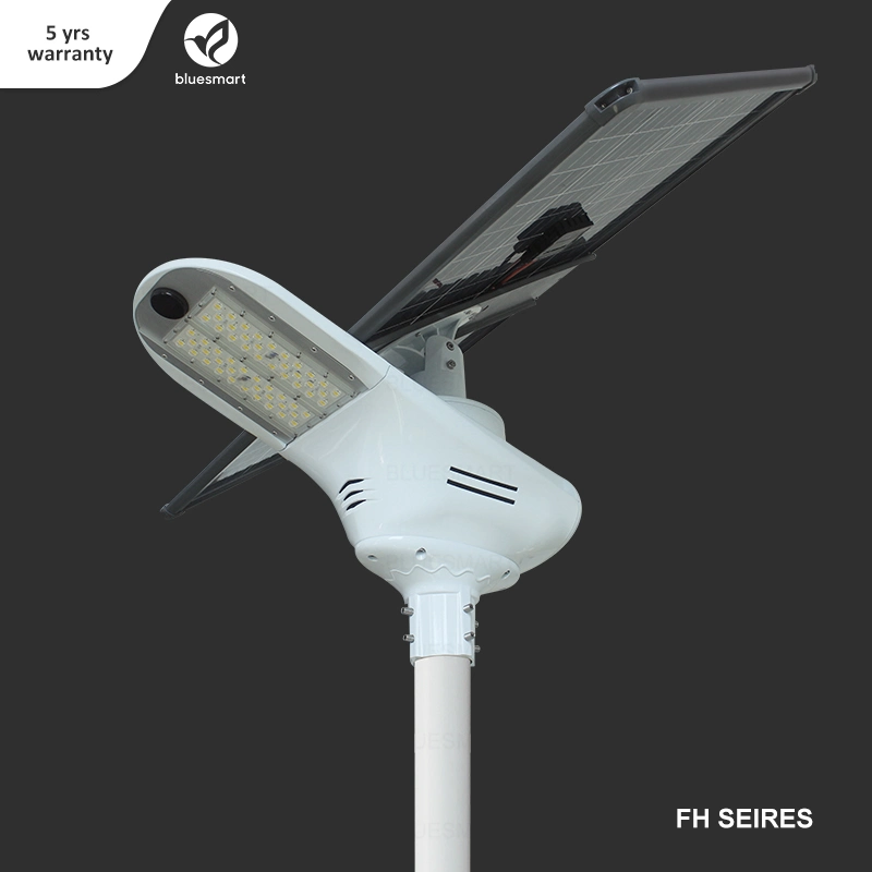 مصباح LED متكامل شامل IP65 مقاوم للمياه، خارجي عالي القدرة بالواط Solar Street Garden Light مع منتج Solar Panel