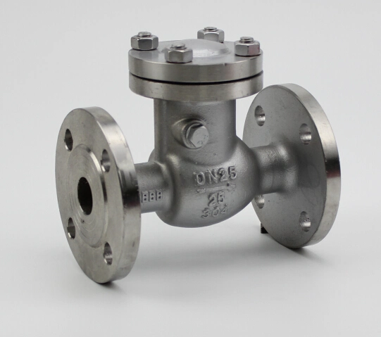 Stainless Cast Steel Flange Ends Elevated Lift Check Valve