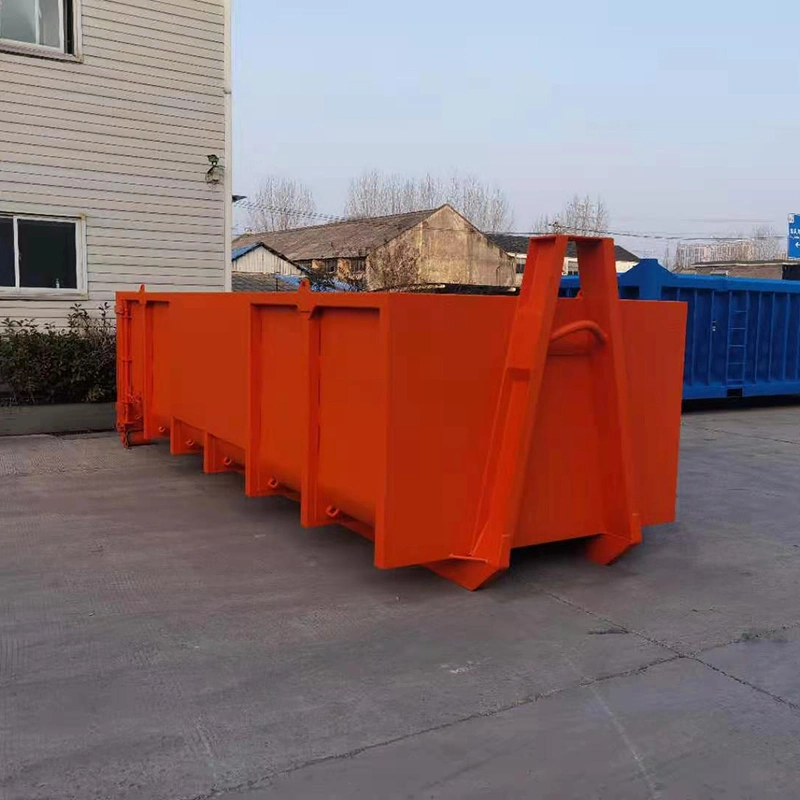 Construction Waste Bins Hooklift Bin Roll off Dumpster Container