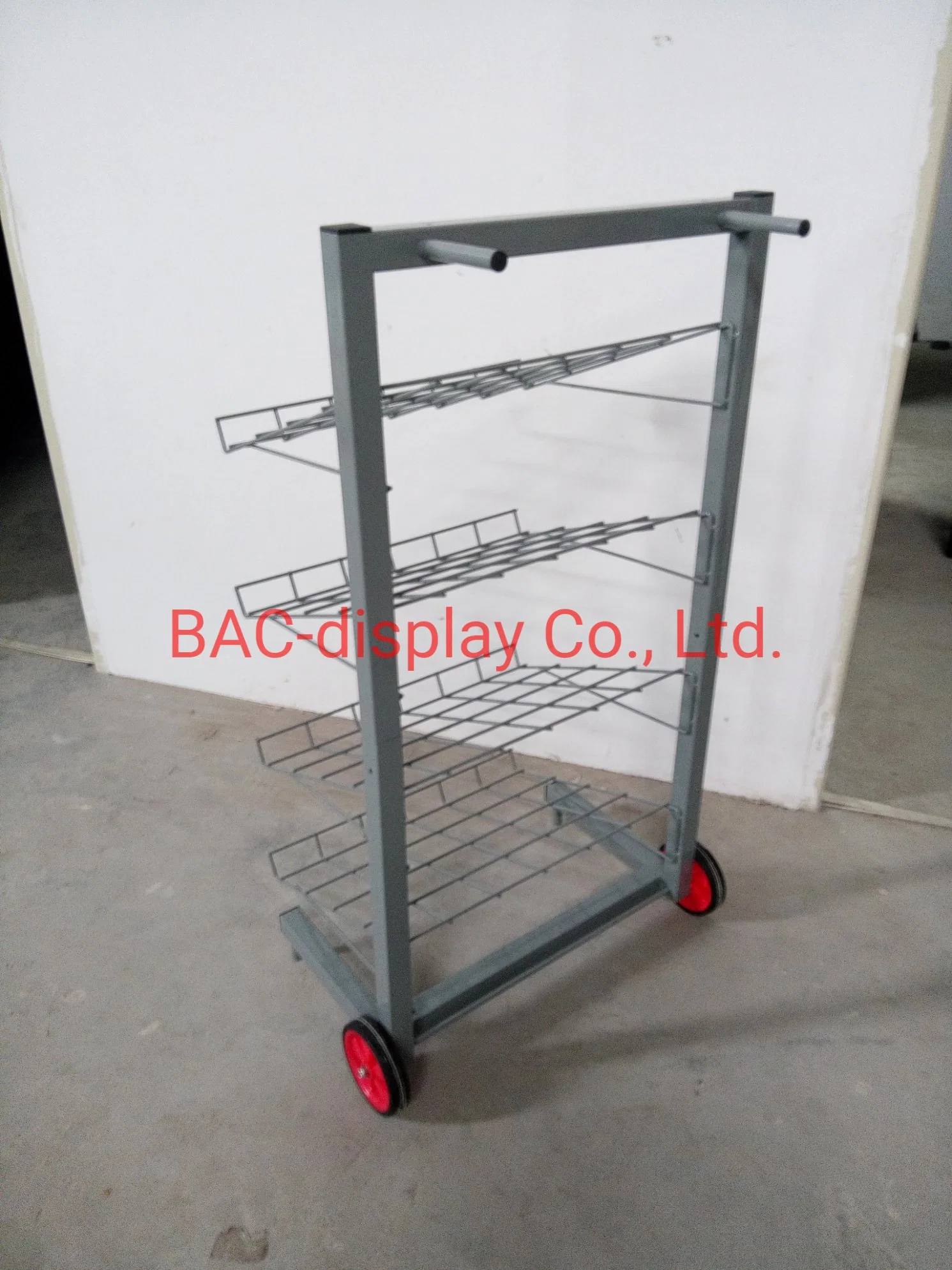 Metall-Werbung Display-Rack für Auto-ternary Katalysator