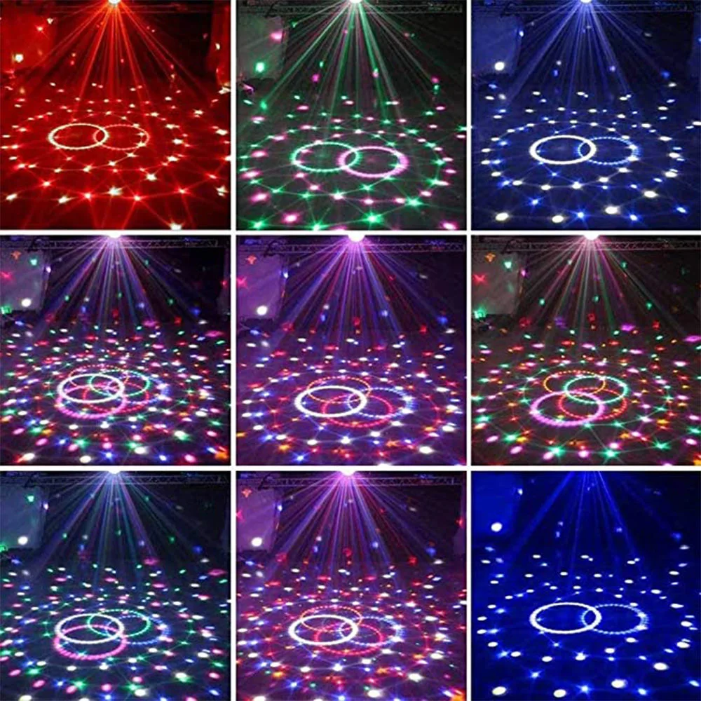 Christmas Decorative LED Stage Colorful Lights Party Projector