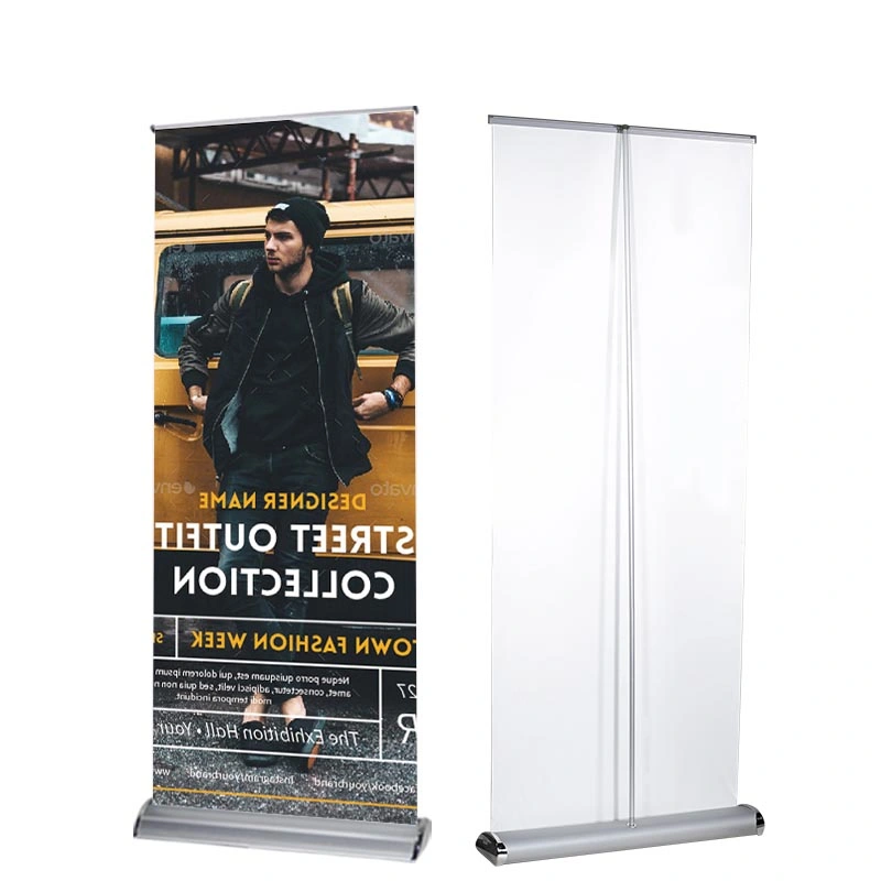 Portable Exhibition Kit with Modular Displays and Graphics Roll up Banner Stand