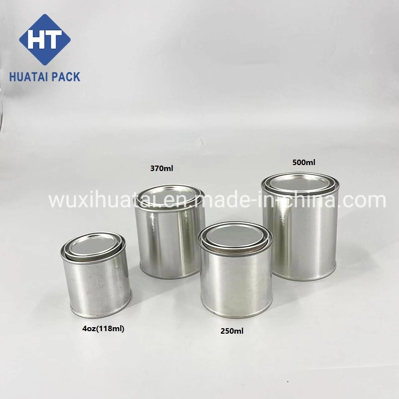 370ml Tin Can for Paint Can/Candle/Solvent/Gift Storage with Lid