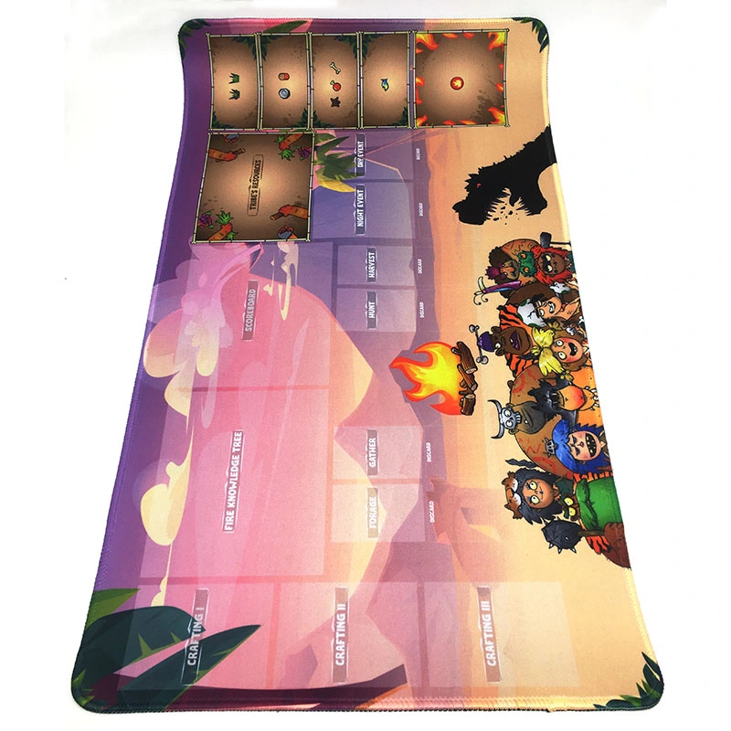 Commerce de gros Vente chaude imprimé personnalisé Imprimer Computer Gaming Mouse Pad