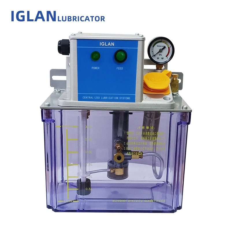 Display digital de 220V Iglan eléctrico automático sistema de aceite lubricante para bombas