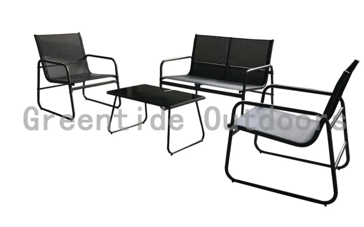 Outdoor Patio Gartenmöbel Aluminium Sofa Set für Zuhause