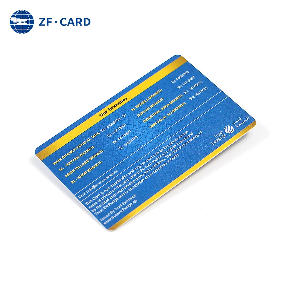 Free Design Plastic Attendance Chip Card 4K FM 24c04 Contact Access Control Card