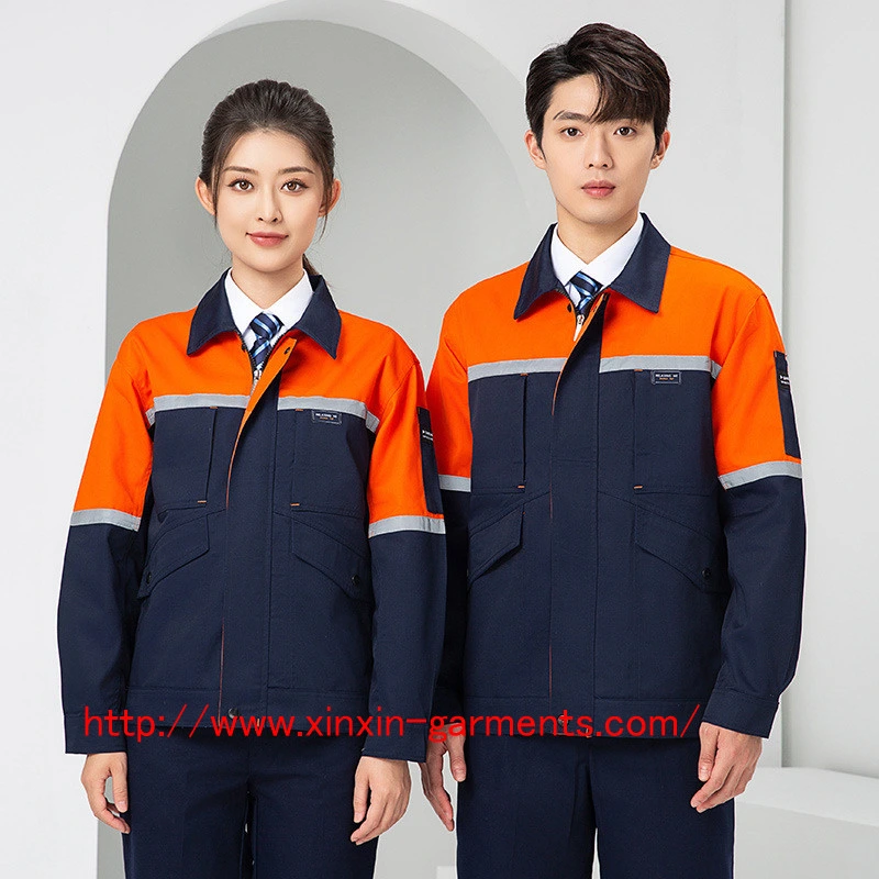 2024 ropa de seguridad de la minería de poliéster hecha a medida hombres mujeres Uniforme de ropa de trabajo fabricado en China (W2359)