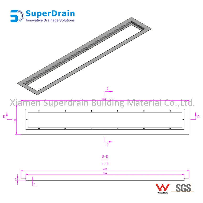 Stainless Steel Gutter Drain Flexibl Cover/Ditch Cover