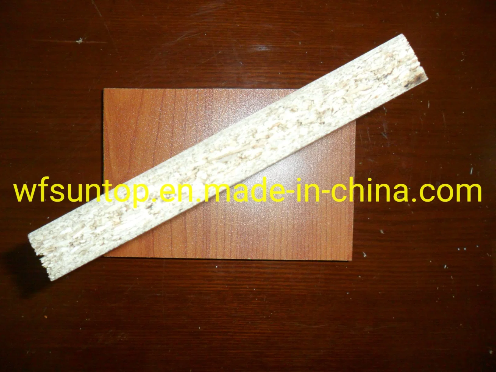 1220X2440X18mm E1 Grade Laminated Both Sides Melamine Particle Board for Furniture