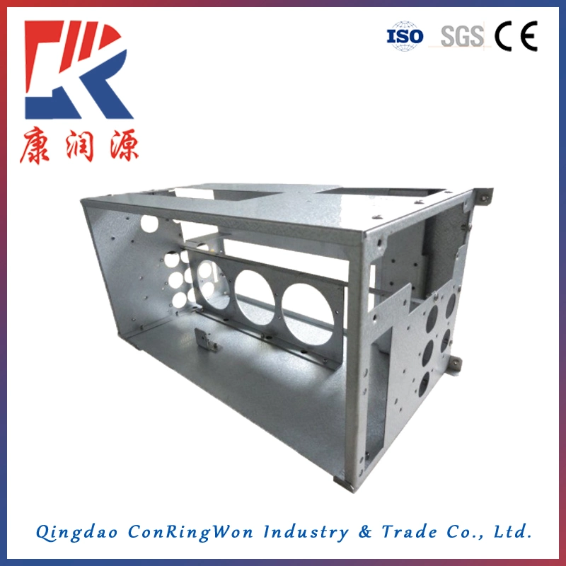 Professional Production OEM Precision Heavy Steel Frame Housing Part Machinery Laser Cutting Welding