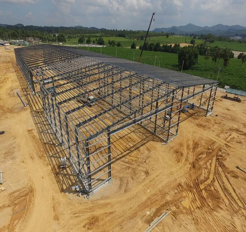 Matériau de construction en acier bon marché Atelier d'acier préfabriqué Hangar Entrepôt