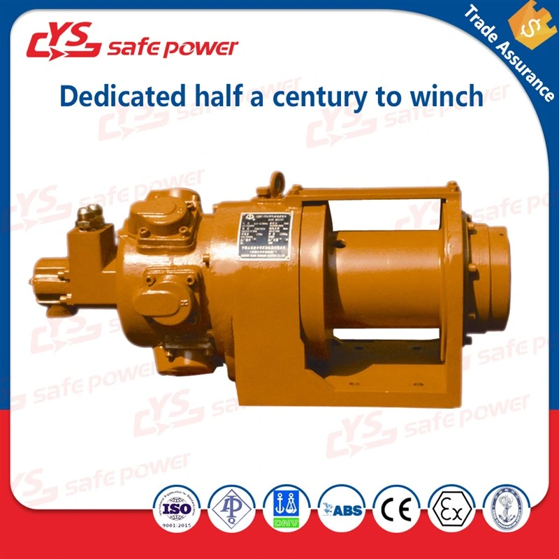 0.5ton Piston-Type Air Winch Remote Control Boat Lift Winch