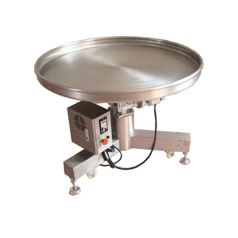 Rotary Table Stainless Steel Accumulation Turn Table Collecting Collection for Finished Bag