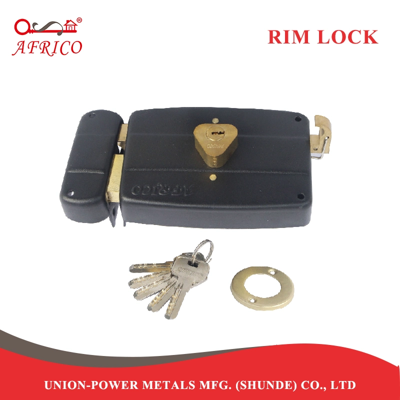 Night Latch Lock Deadbolt Lock Daf Rim Lock with Brass Cylinder for Door